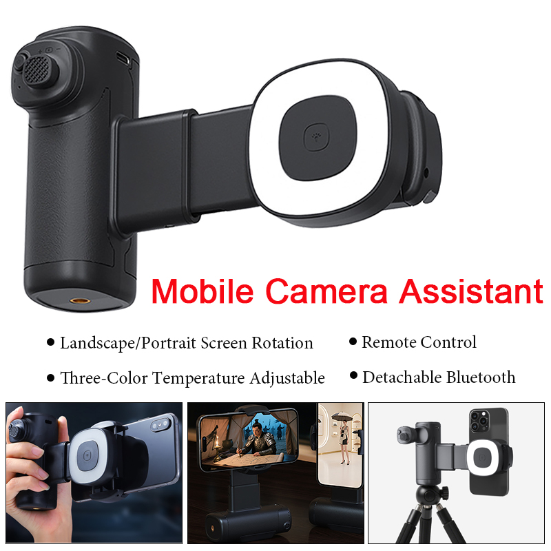 Photography Lighting Assistant - Portable Handle Mobile Camera Assistant with