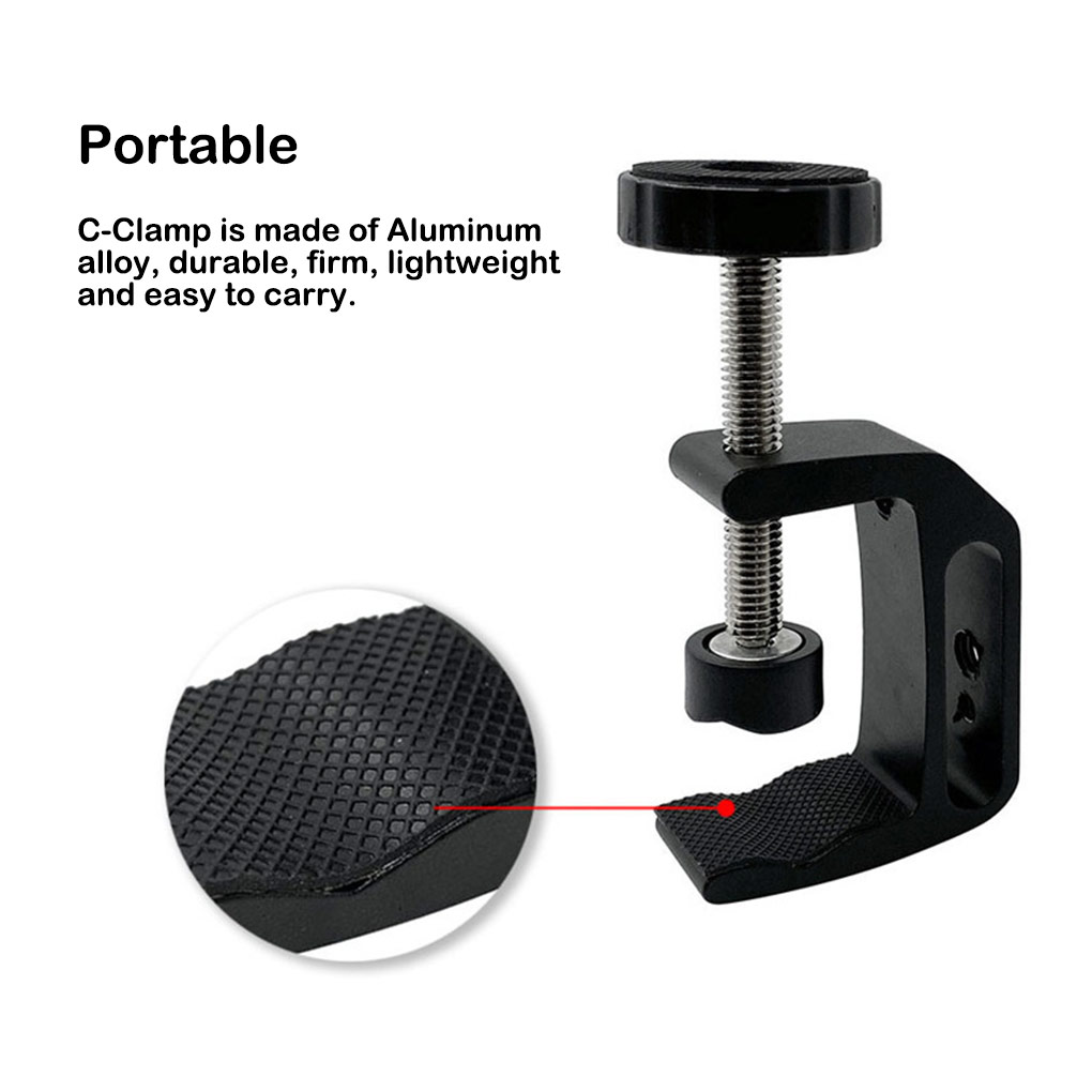 Photography Lighting Type - C- Shaped Clamp Aluminum Alloy Q-Type