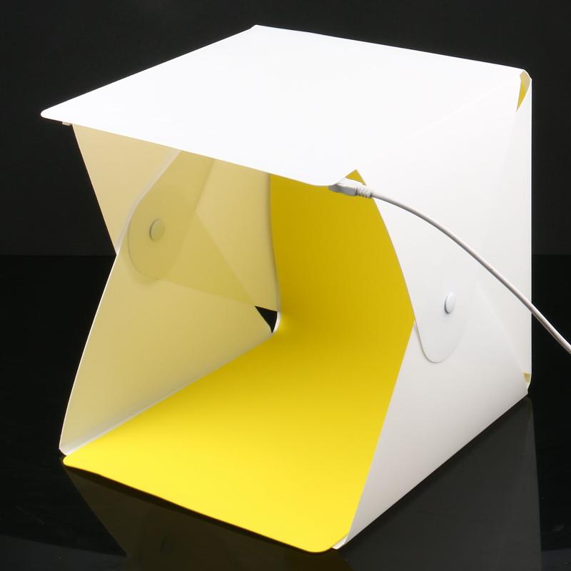 Photography Lighting Setup - Portable LED Photo Studio Light Box