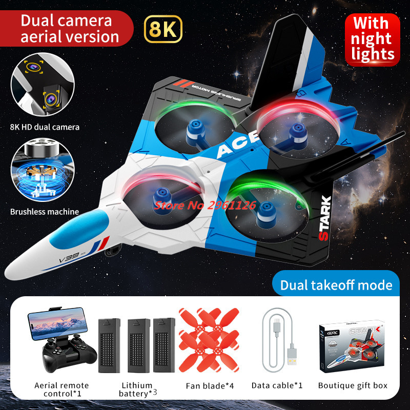 Photography Lighting For Beginners - Mini Foam Drone 8K Dual Camera