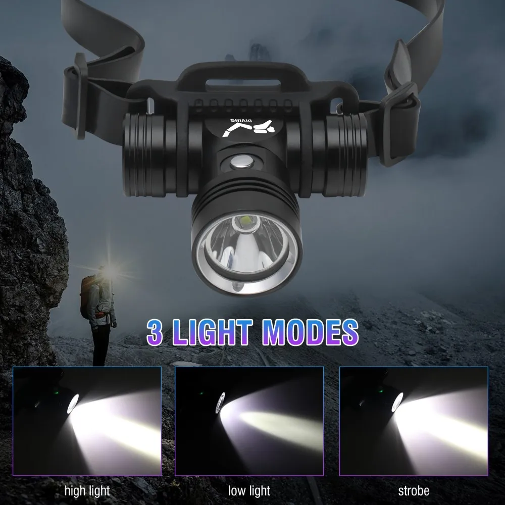 BORUiT B14 1200LM LED Scuba Di - Photography Using Lighting 评论和价格