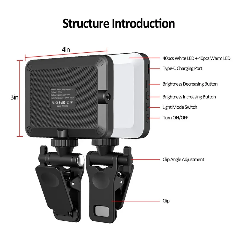 60 LED Fill Light Portable Min - Photography Lighting Brand 评论和价格