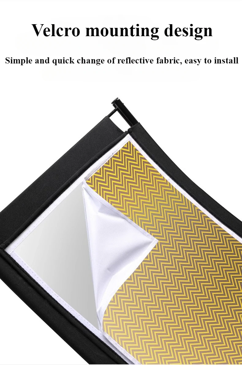 4-Color Cloth U-Type Reflector - Photography Lighting Type 评论和价格