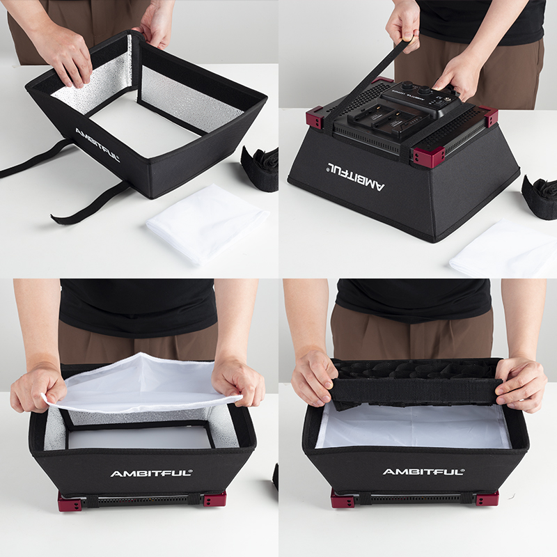 AMBITFUL LEDP60C Dedicated Sof - Photography Lighting Brand 评论和价格