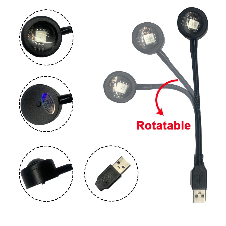 MeeToo USB Sunset Mood Lamp Le - Photography Lighting Setup 评论和价格