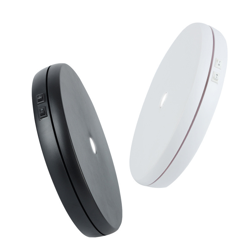 25CM Electric Rotating Stand w - Photography Lighting For Jewelry 评论和价格