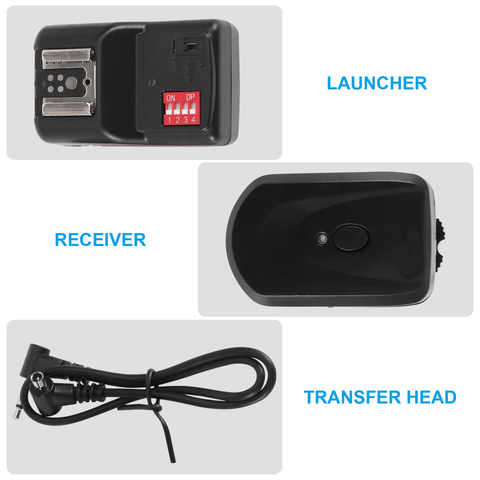 16 Channel Wireless Flash Trig - Trigger Receiver Set 评论和价格