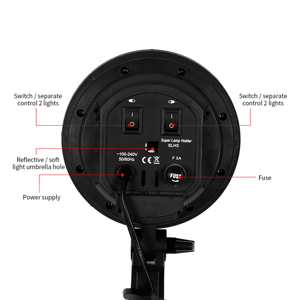 E27 Base Four Lamp Holder  Lig - Photography Using Lighting 评论和价格