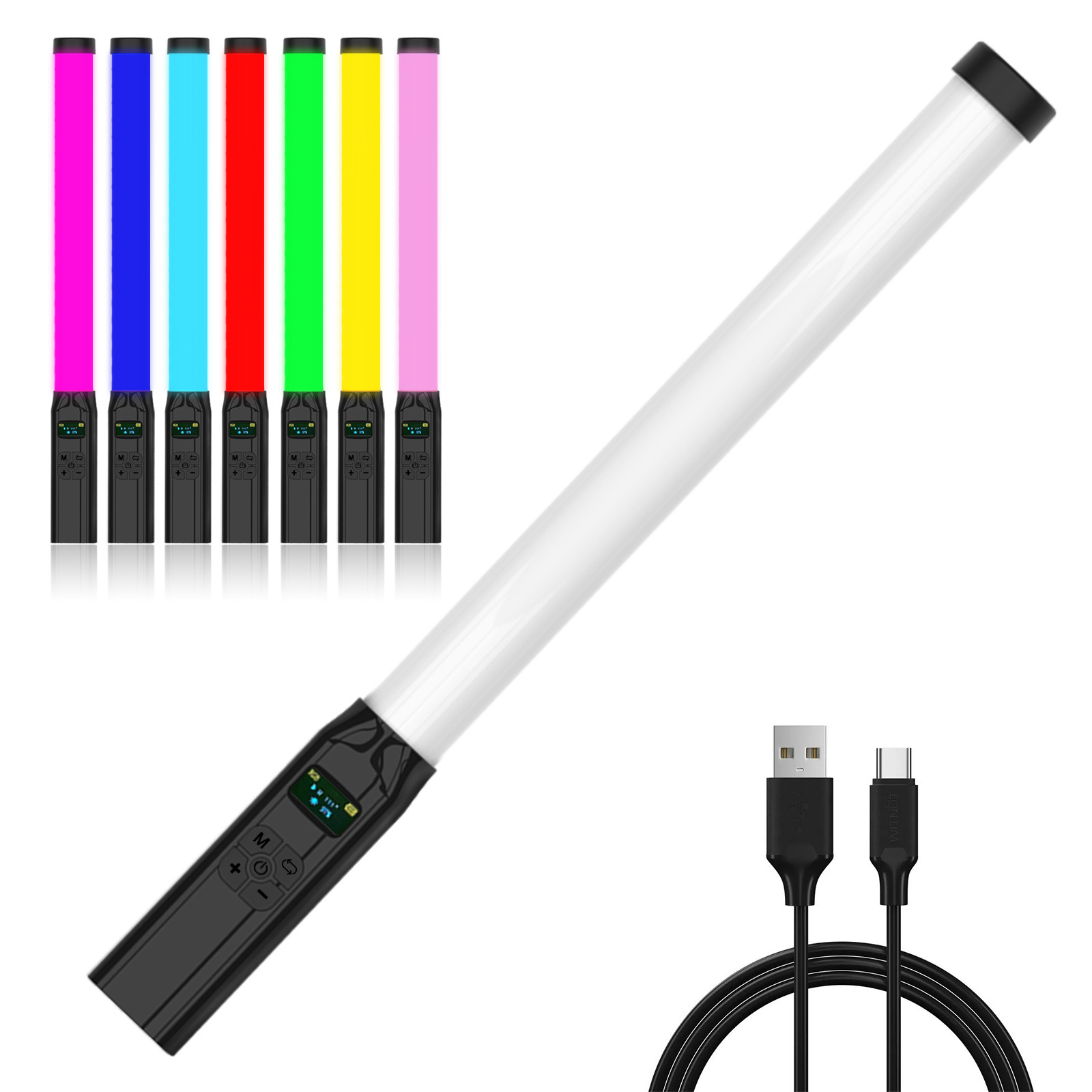 50CM RGB Stick Light Wand Ligh - Photography Lighting Type 评论和价格