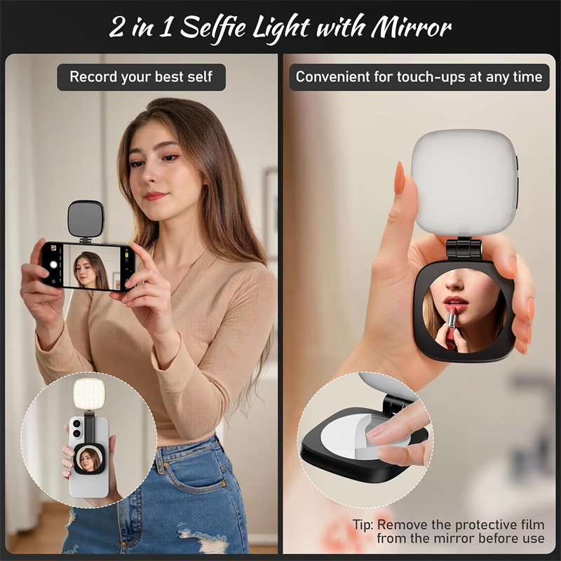 2 in 1 Folding Magnetic Phone  - Photography Lighting Brand 评论和价格