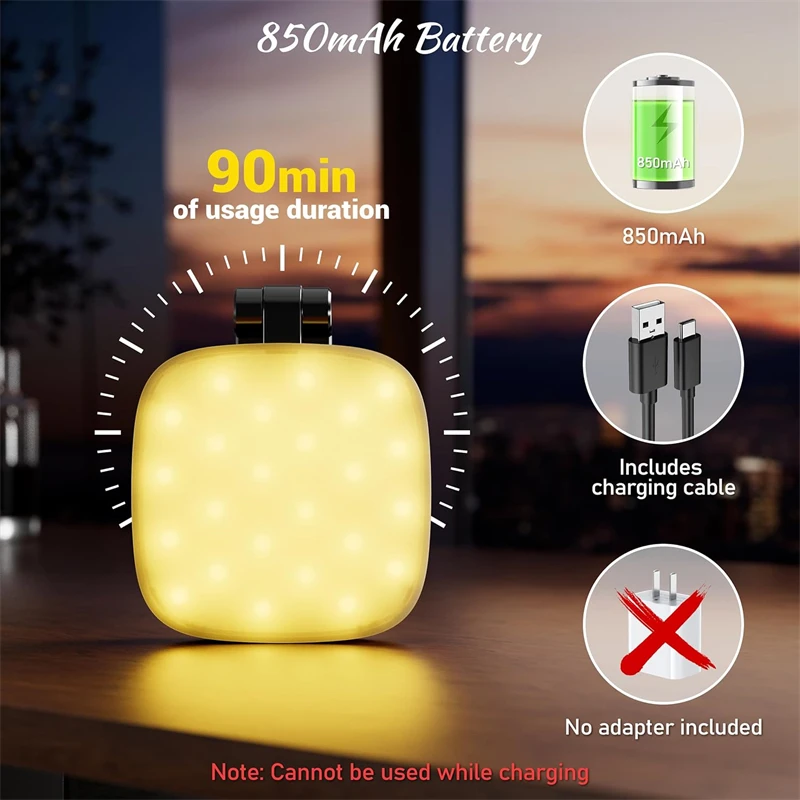 2 in 1 Folding Magnetic Phone  - Photography Lighting Brand 评论和价格