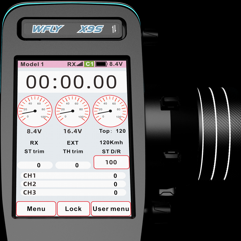 WFLY X9S RC Car Radio Transmit - Trigger Receiver Set 评论和价格