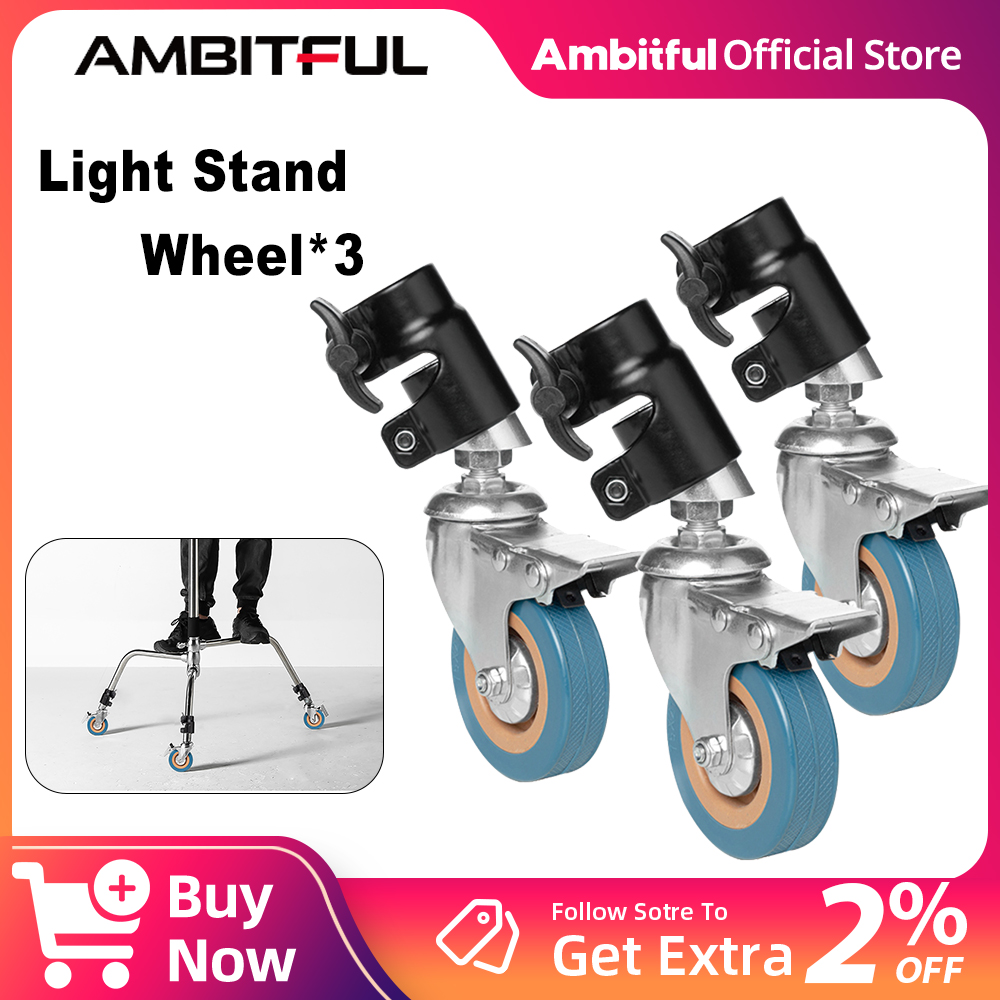 AMBITFUL 3Pcs C-Stand Swivel C - Photography Lighting Setup 评论和价格