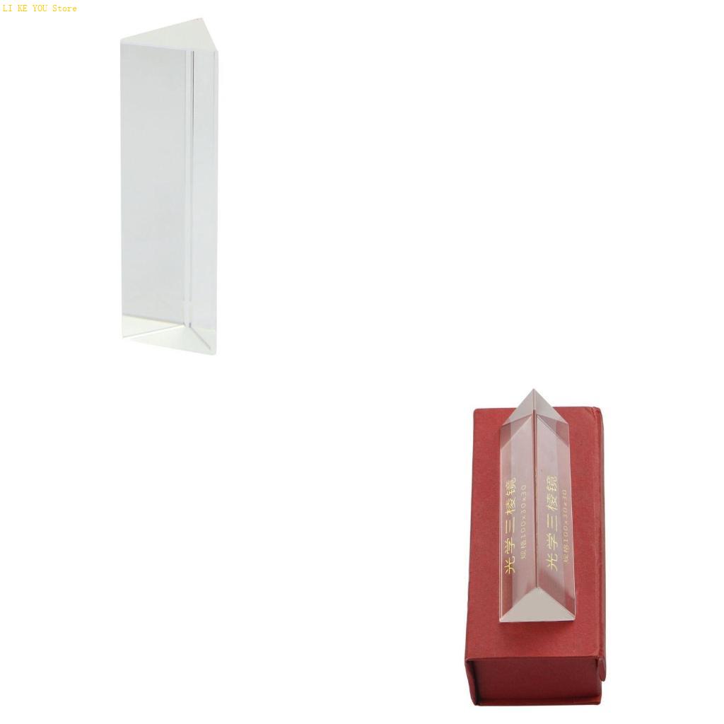 W3JE Crystal Optical Glass Tri - Photography Lighting Triangle 评论和价格