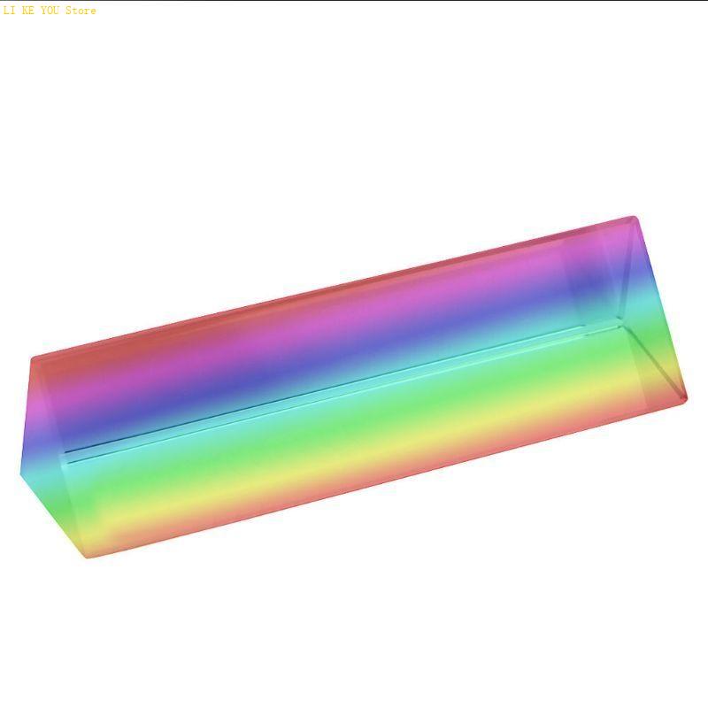 W3JE Crystal Optical Glass Tri - Photography Lighting Triangle 评论和价格