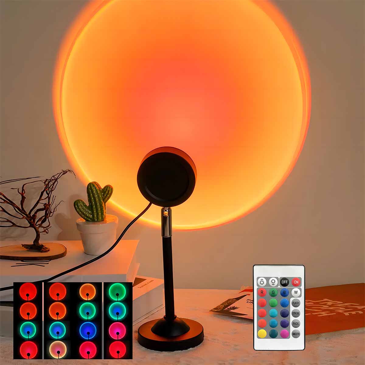 Sunset Projection Light Remote - Photography Lighting Setup 评论和价格