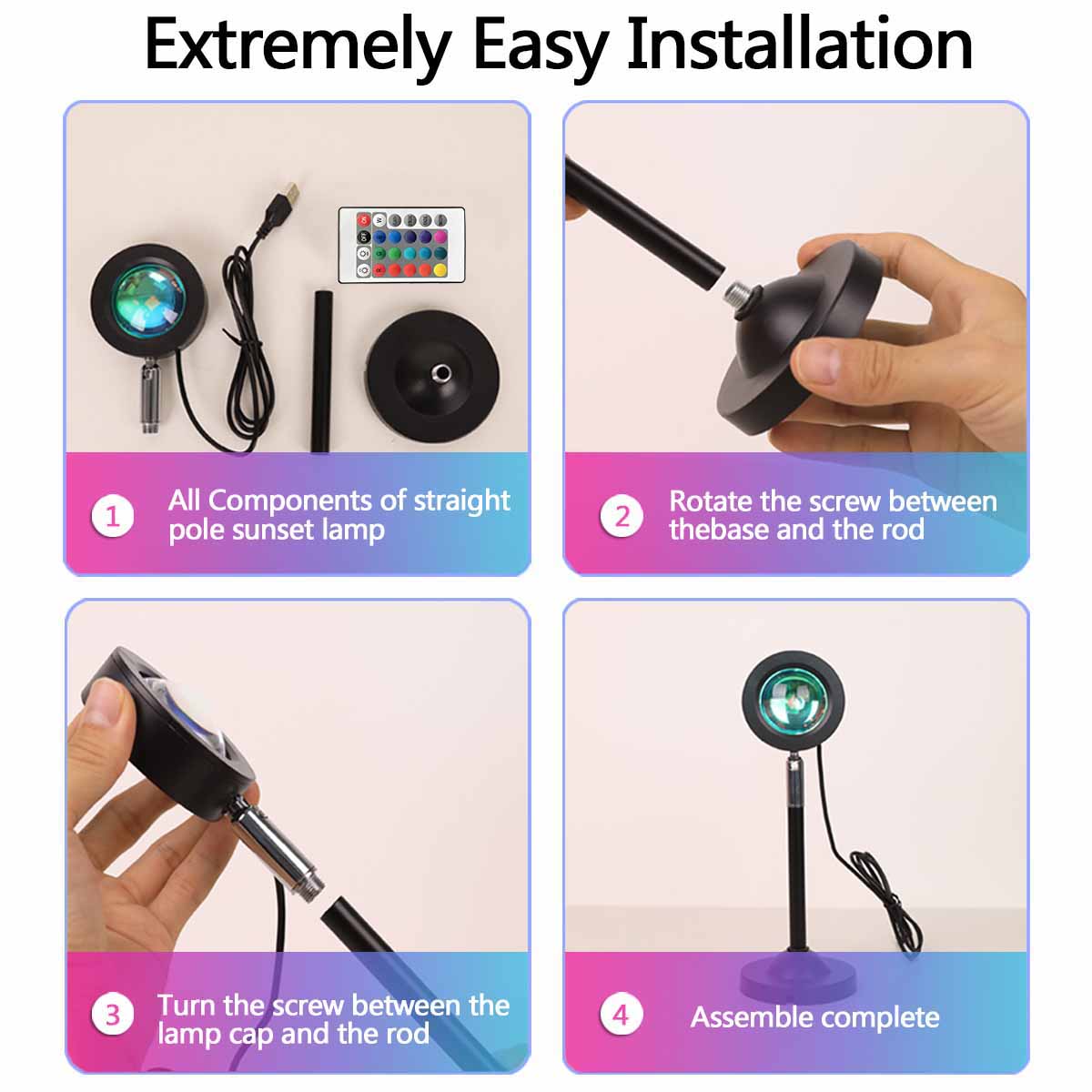 Sunset Projection Light Remote - Photography Lighting Setup 评论和价格