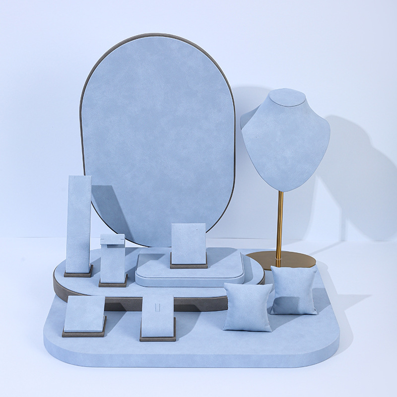 Light Blue Microfiber Jewelry  - Photography Lighting For Jewelry 评论和价格
