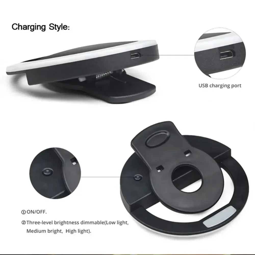 LED Selfie Ring Light Mobile P - Photography Lighting Set Up 评论和价格