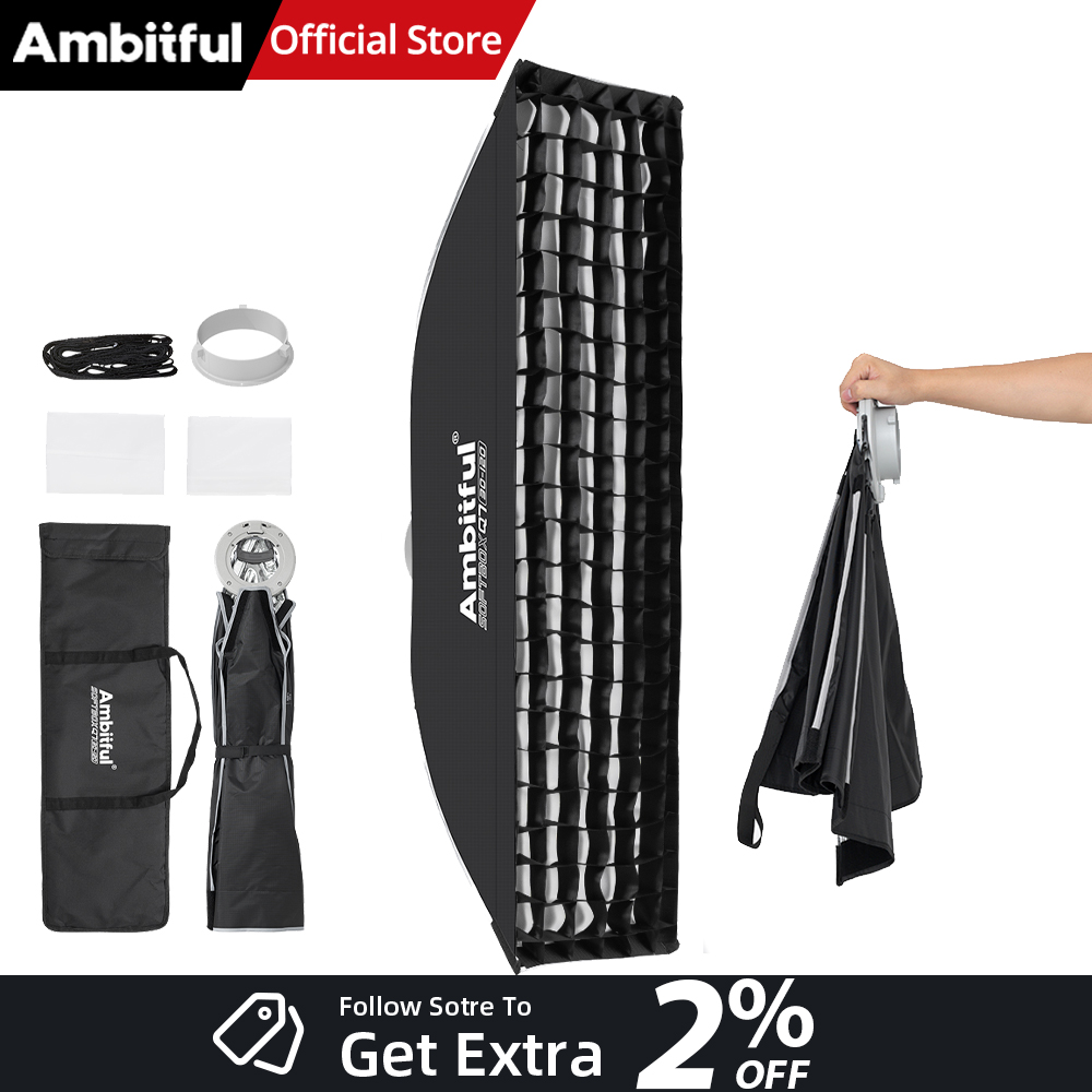 AMBITFUL Q7-II 30*120cm Bowens - Photography Lighting Setup 评论和价格