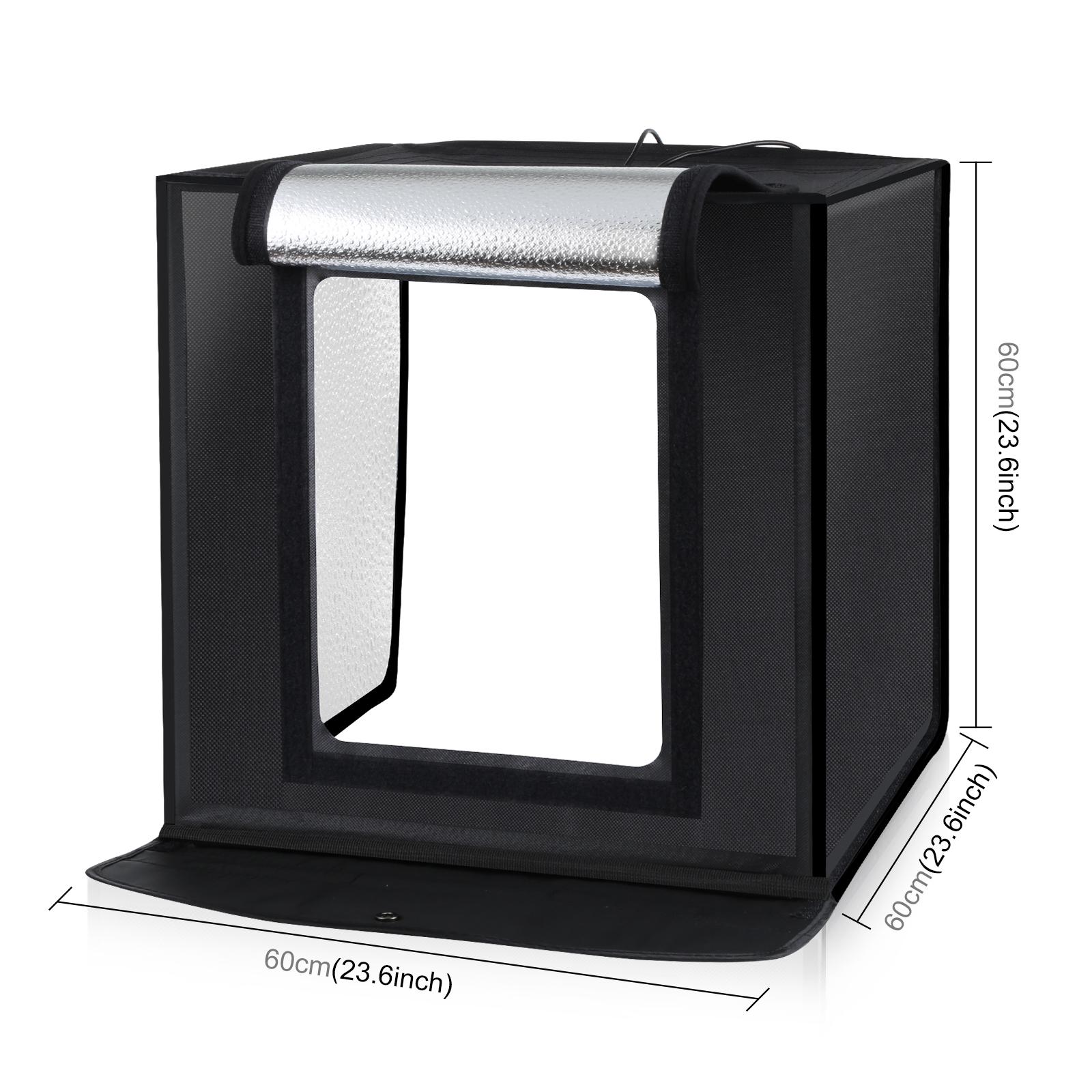 PULUZ 60cm Photo Studio Light  - Photography Lighting Setup 评论和价格