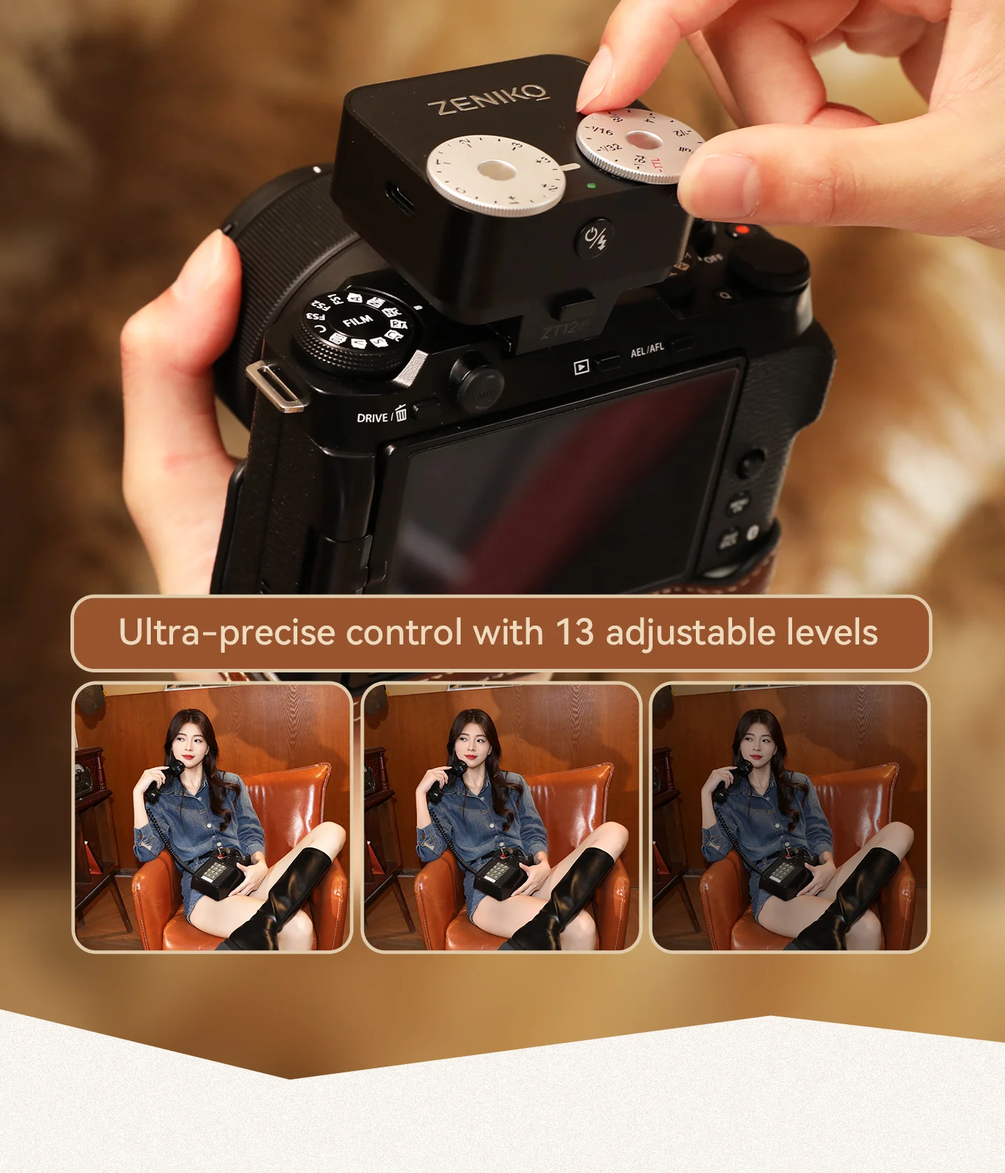 ZENIKO ZT12 Compact Retro TTL  - Photography Lighting Brand 评论和价格