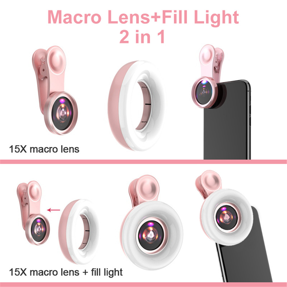 Mobile Lens 15X Macro Lens Mob - Photography Lighting Set Up 评论和价格