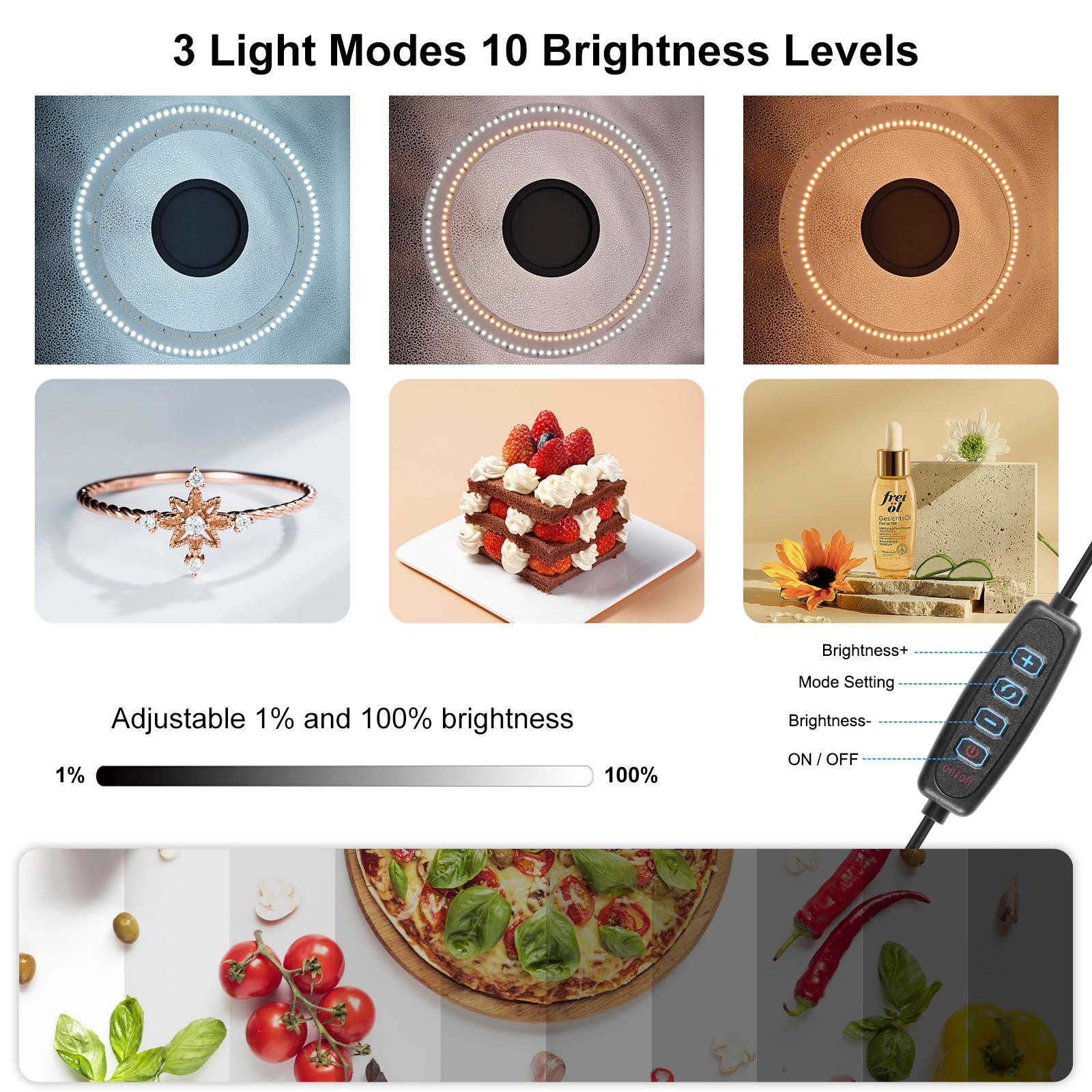 PULUZ 50cm Folding Portable Ri - Photography Lighting Type 评论和价格