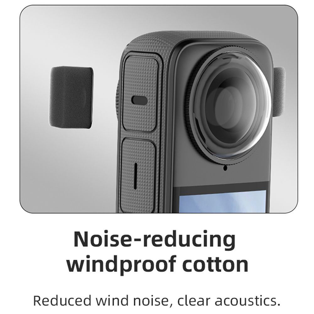 6Pcs Mic Windscreen For Insta3 - Insta360 Camera X4 评论和价格