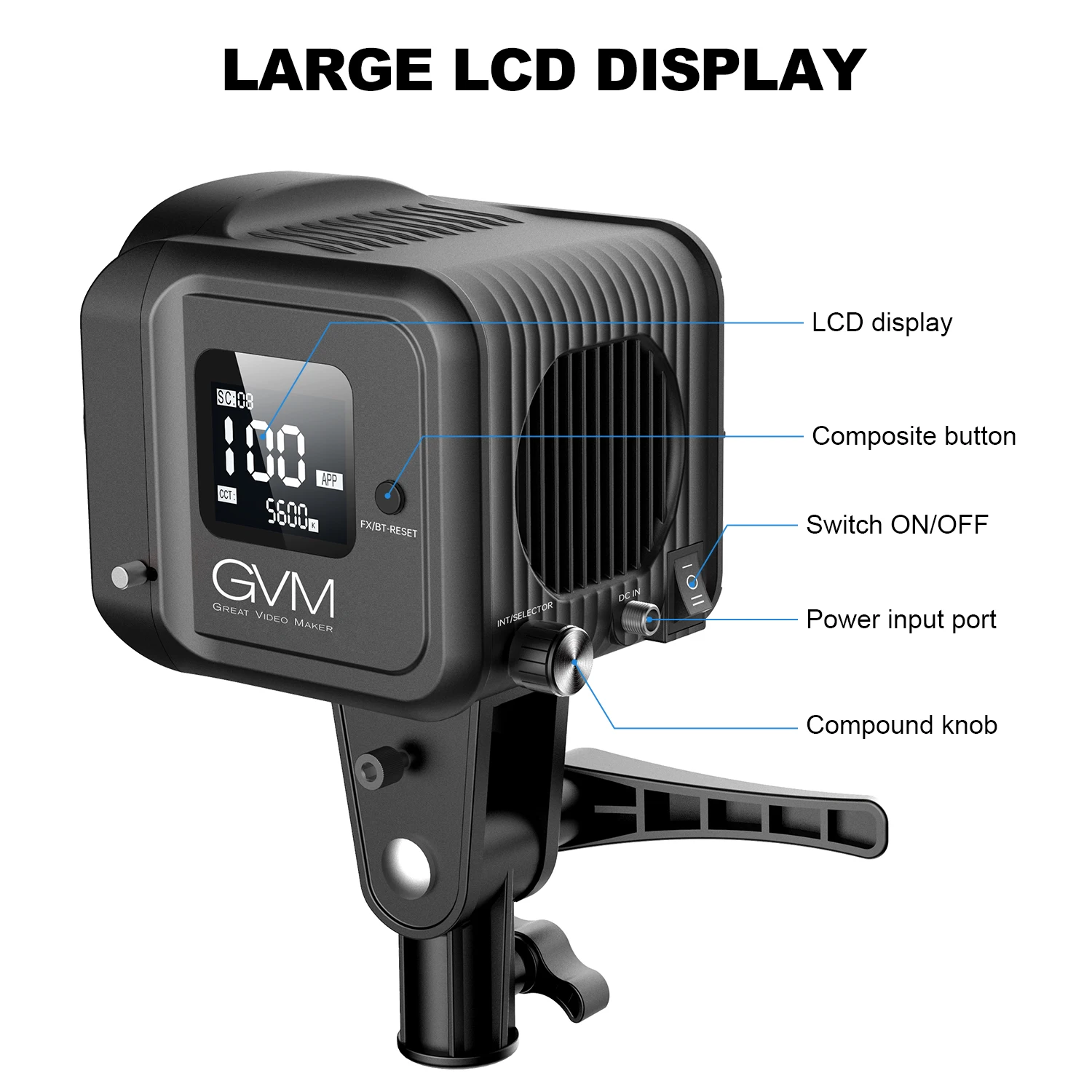 GVM SD80D 80W Bi-Color LED Vid - Photography Using Lighting 评论和价格