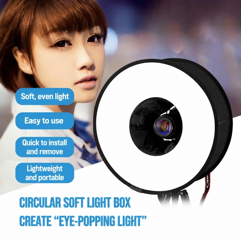 Foldable 45cm Ring‑flash Soft‑ - Photography Lighting Type 评论和价格