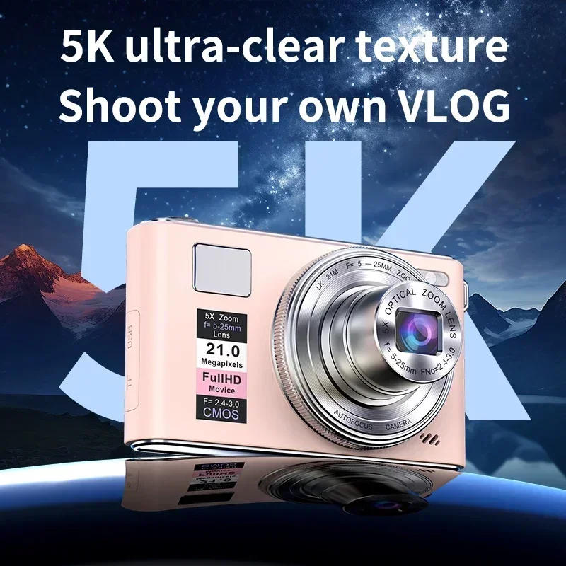 5K 64MP HD Digital Camera 5X O - Photography Using Lighting 评论和价格