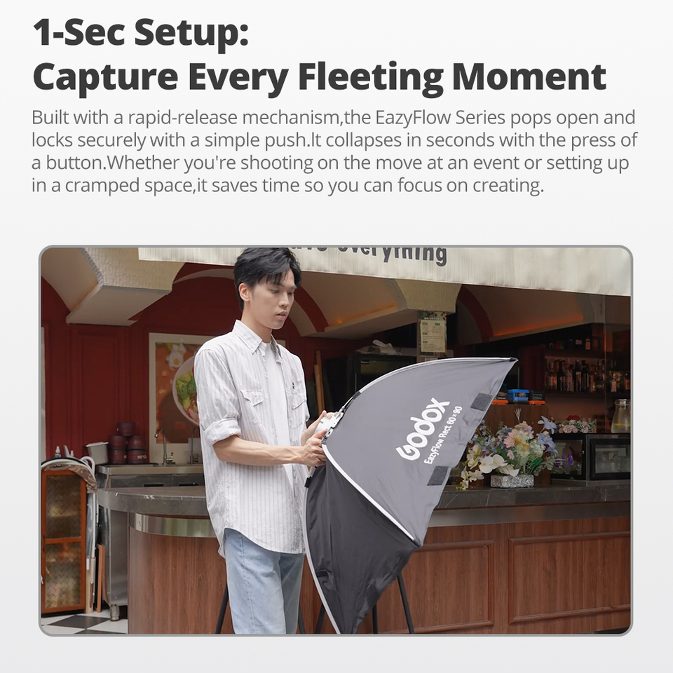 Godox EazyFlow series Foldable - Photography Lighting Setup 评论和价格